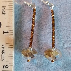 Crystal earrings